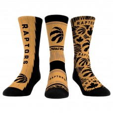 Три пары носков Toronto Raptors Rock Em Unisex 2023/24 City Edition