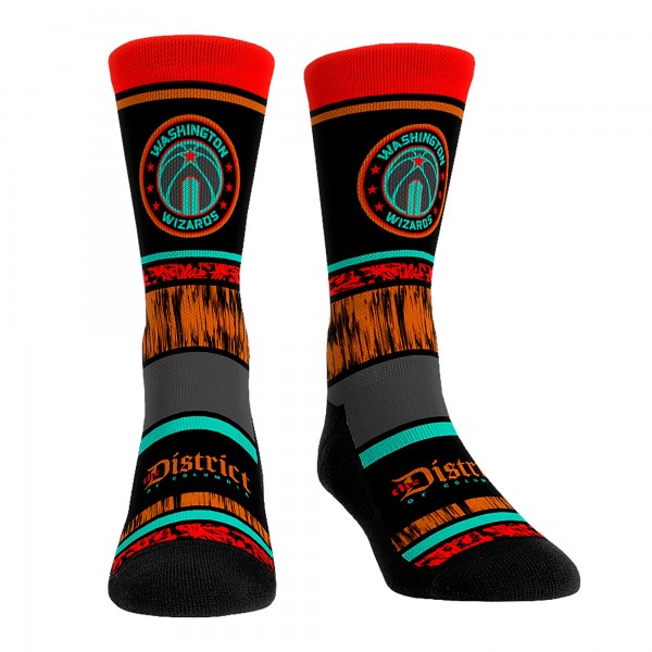 Три пары носков Washington Wizards Rock Em Unisex 2023/24 City Edition