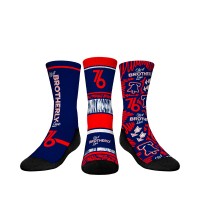 Три пары носков Philadelphia 76ers Rock Em Youth 2023/24 City Edition