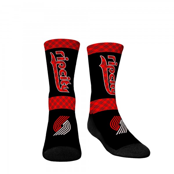 Три пары носков Portland Trail Blazers Rock Em Youth 2023/24 City Edition