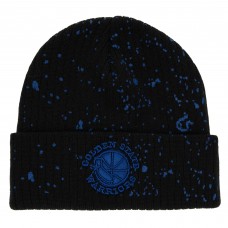 Шапка Golden State Warriors Mitchell & Ness Nep Speckle Cuffed Knit - Black
