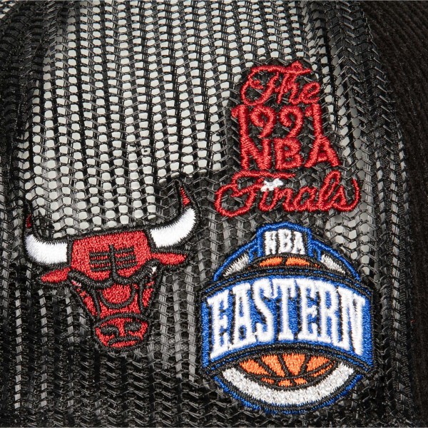 Бейсболка Chicago Bulls Mitchell & Ness Times Up Classic Script Cord - Black