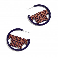 Серьги кольца Phoenix Suns BaubleBar Enamel