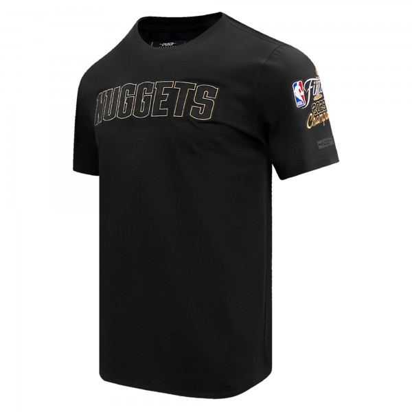 Unisex Denver Nuggets Pro Standard Black 2023 NBA Finals Champions T-Shirt