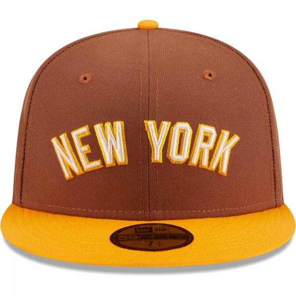 Бейсболка New York Yankees New Era Brown Tiramisu 59FIFTY