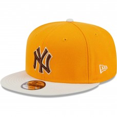 Бейсболка New York Yankees New Era Gold Tiramisu 9FIFTY Snapback