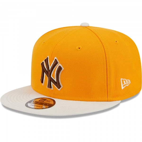 Бейсболка New York Yankees New Era Gold Tiramisu 9FIFTY Snapback