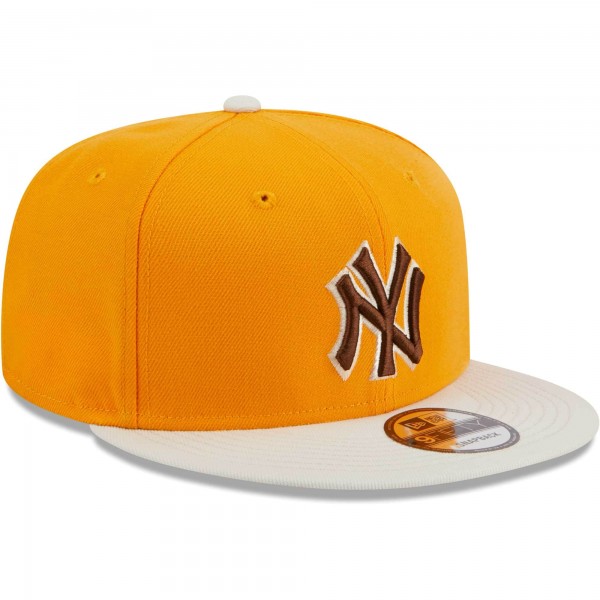Бейсболка New York Yankees New Era Gold Tiramisu 9FIFTY Snapback