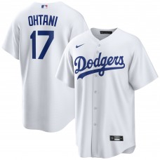 Джерси Los Angeles Dodgers Shohei Ohtani Nike White Home Replica Player
