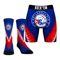 Носки и трусы Philadelphia 76ers Rock Em Tie Dye