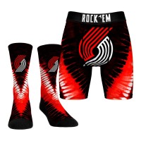 Носки и трусы Portland Trail Blazers Rock Em Tie Dye