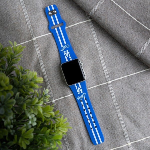 Los Angeles Dodgers Silicone Apple Watch Band