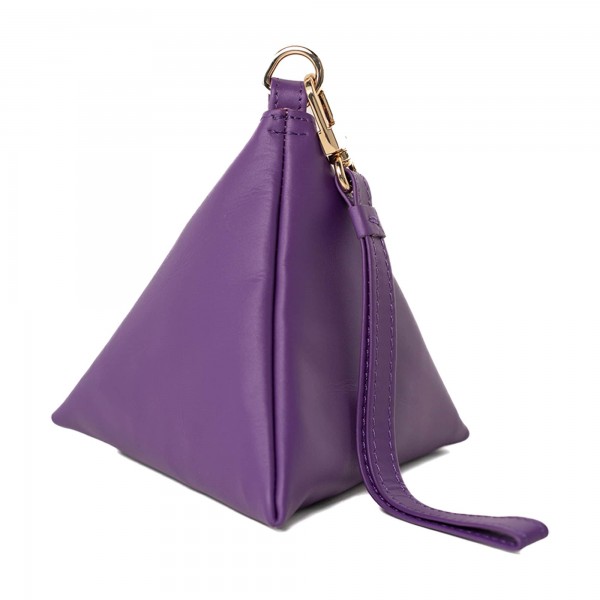Los Angeles Lakers Lusso Rhea Dumpling Wristlet