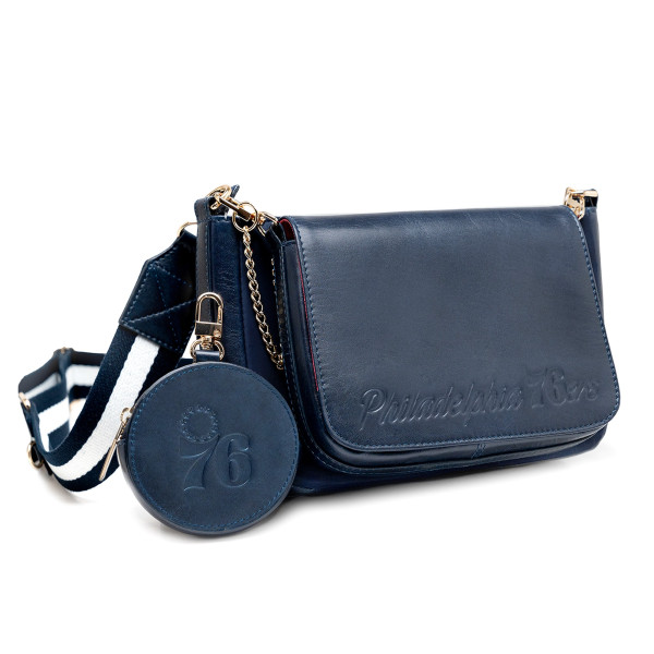 Philadelphia 76ers Lusso Rianna Multi Pouchette Bag