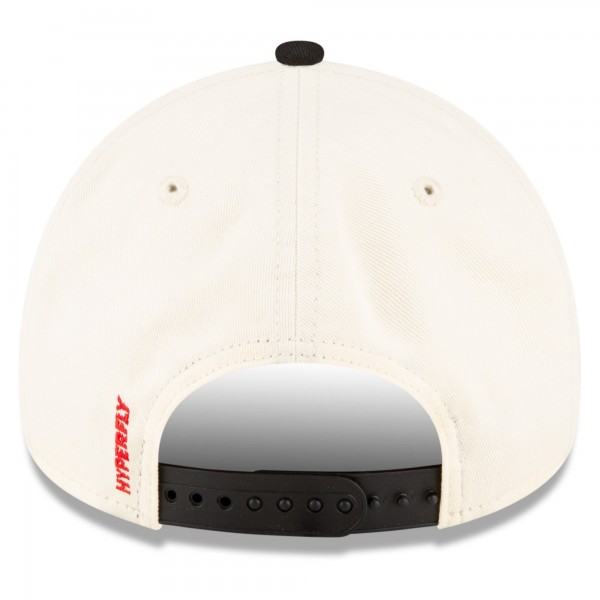 Бейсболка Chicago Bulls New Era x Hyperfly Katakana Collection White/Black A-Frame 9FORTY