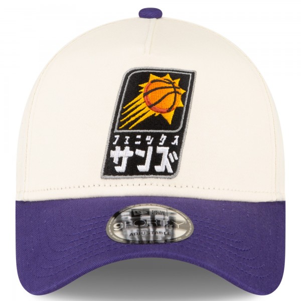 Бейсболка Phoenix Suns New Era x Hyperfly Katakana Collection White/Purple A-Frame 9FORTY
