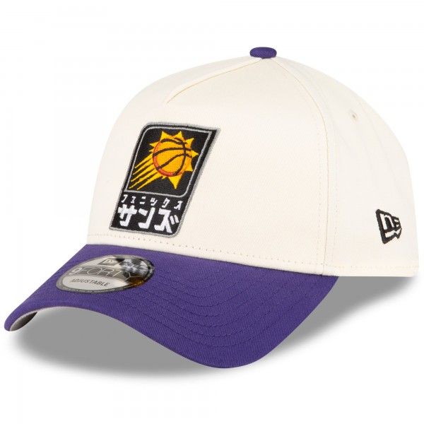 Бейсболка Phoenix Suns New Era x Hyperfly Katakana Collection White/Purple A-Frame 9FORTY