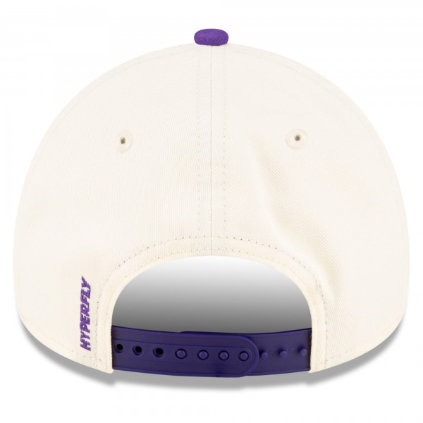 Бейсболка Toronto Raptors New Era x Hyperfly Katakana Collection White/Purple A-Frame 9FORTY