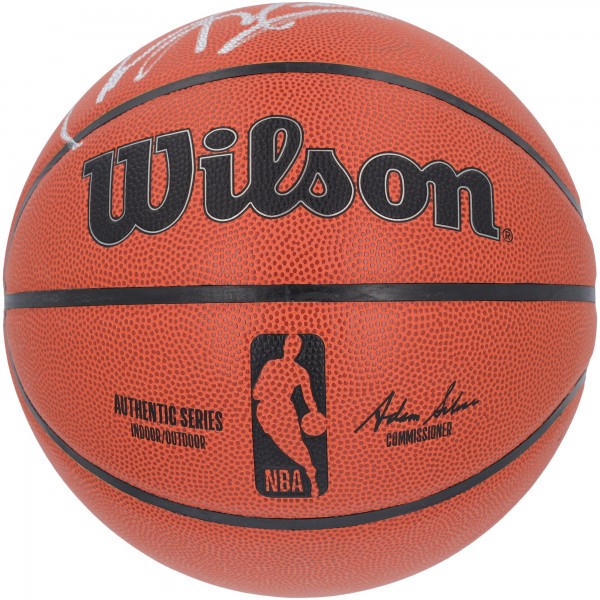 Мяч Dennis Rodman Chicago Bulls Autographed Authentic Wilson Replica