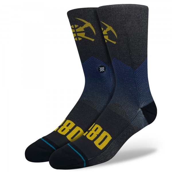 Носки Denver Nuggets Stance Unisex 2023/24 City Edition Crew