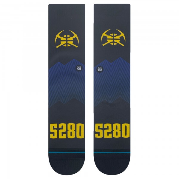 Носки Denver Nuggets Stance Unisex 2023/24 City Edition Crew
