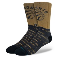 Носки Toronto Raptors Stance Unisex 2023/24 City Edition Crew
