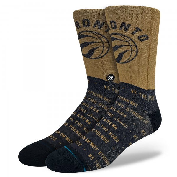 Носки Toronto Raptors Stance Unisex 2023/24 City Edition Crew