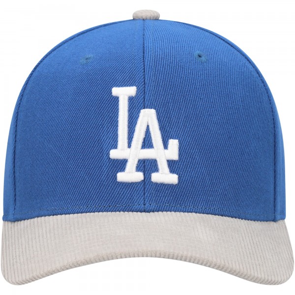 Los Angeles Dodgers Mitchell & Ness Royal Corduroy Pro Snapback Hat