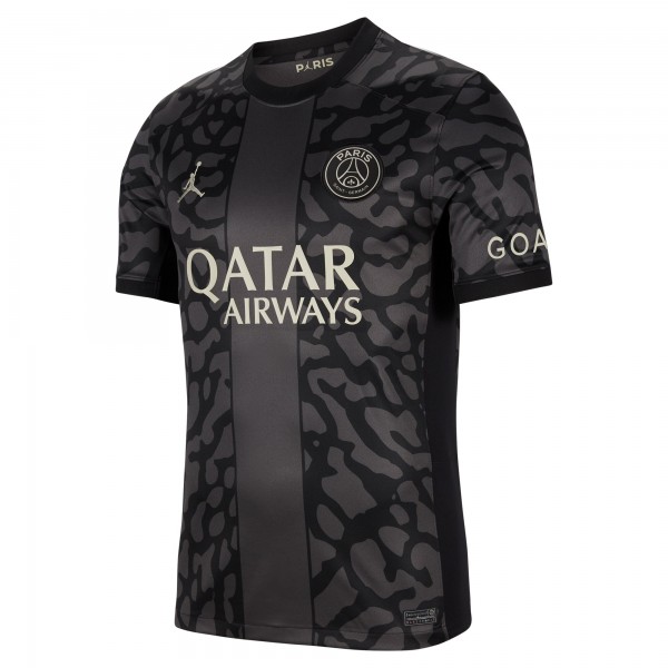 Игровая джерси Paris Saint-Germain Jordan Brand 2023/24 Third Stadium Replica - Anthracite