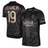 Игровая джерси Lee Kang In Paris Saint-Germain Jordan Brand 2023/24 Third Stadium Replica Player - Anthracite