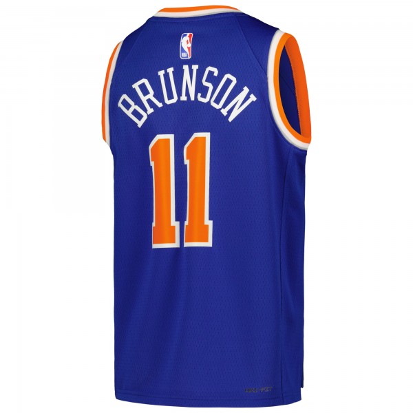 Игровая форма  Jalen Brunson New York Knicks Nike Youth Swingman - Icon Edition - Blue