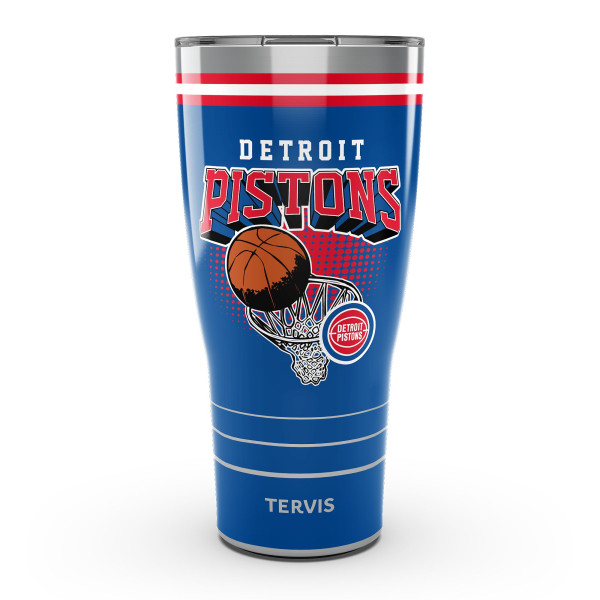 Detroit Pistons Tervis 30oz. DuraPrint™️ Vintage Stainless Steel Travel Tumbler