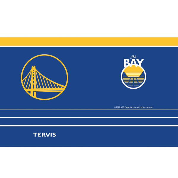Термос Golden State Warriors Tervis 20oz. MVP DuraPrint™️ Stainless Steel Travel