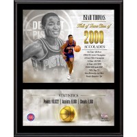 Isiah Thomas Detroit Pistons Fanatics Authentic 12 x 15 Hardwood Classic Sublimated Player Plaque