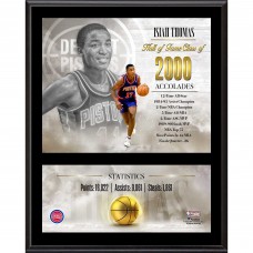 Isiah Thomas Detroit Pistons Fanatics Authentic 12 x 15 Hardwood Classic Sublimated Player Plaque