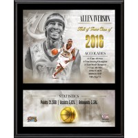 Allen Iverson Philadelphia 76ers Fanatics Authentic 12 x 15 Hardwood Classic Sublimated Player Plaque