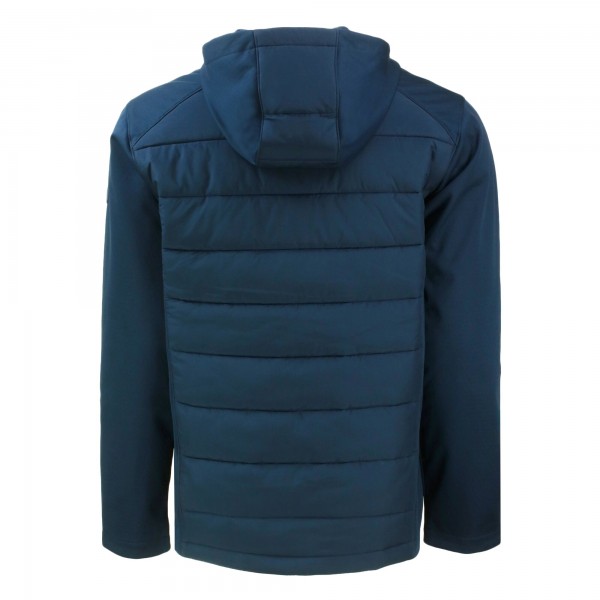 Толстовка на молнии New York Yankees Cutter & Buck Evoke Hybrid Eco Softshell Recycled - Navy