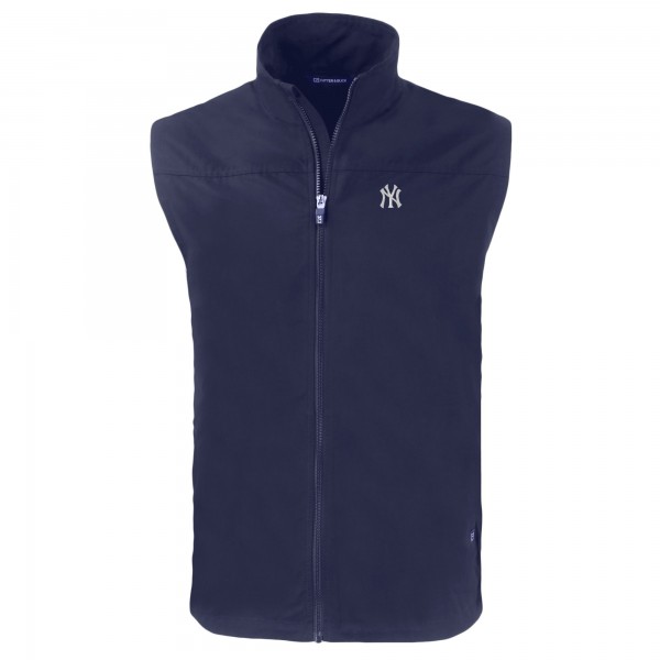 Жилетка на молнии New York Yankees Cutter & Buck Charter Eco Recycled - Navy