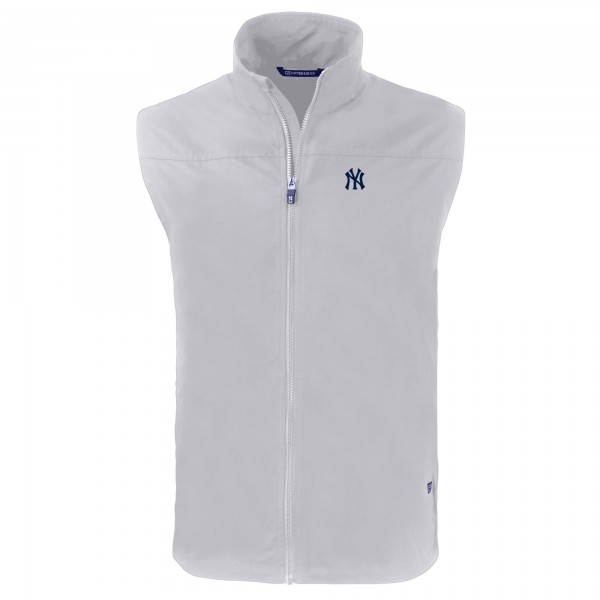 Жилетка на молнии New York Yankees Cutter & Buck Charter Eco Recycled - Gray