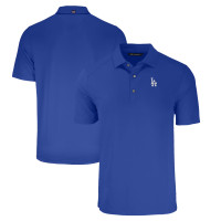 Поло Los Angeles Dodgers Cutter & Buck Royal Forge Eco Stretch Recycled