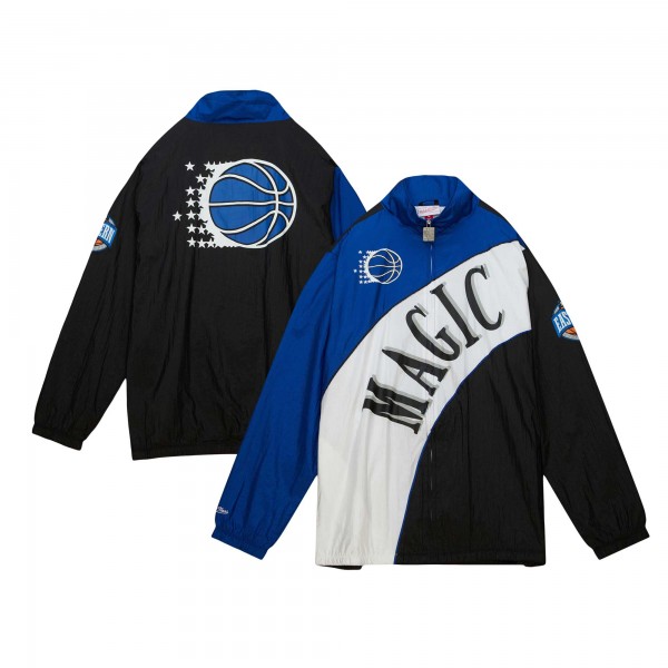 Ветровка на молнии Orlando Magic Mitchell & Ness Hardwood Classics Arched Retro Lined - White