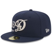 Бейсболка Los Angeles Dodgers New Era Navy 2024 City Connect Icon 59FIFTY