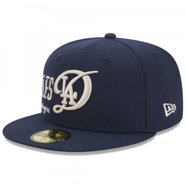 Бейсболка Los Angeles Dodgers New Era Navy 2024 City Connect Icon 59FIFTY