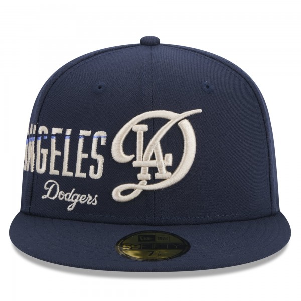 Бейсболка Los Angeles Dodgers New Era Navy 2024 City Connect Icon 59FIFTY