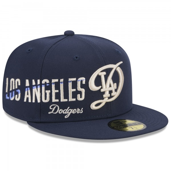 Бейсболка Los Angeles Dodgers New Era Navy 2024 City Connect Icon 59FIFTY
