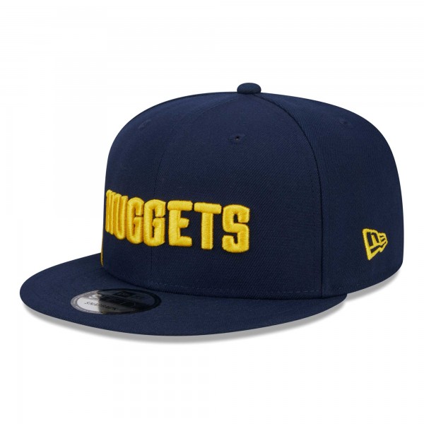 Бейсболка Denver Nuggets New Era Navy Side Logo 9FIFTY