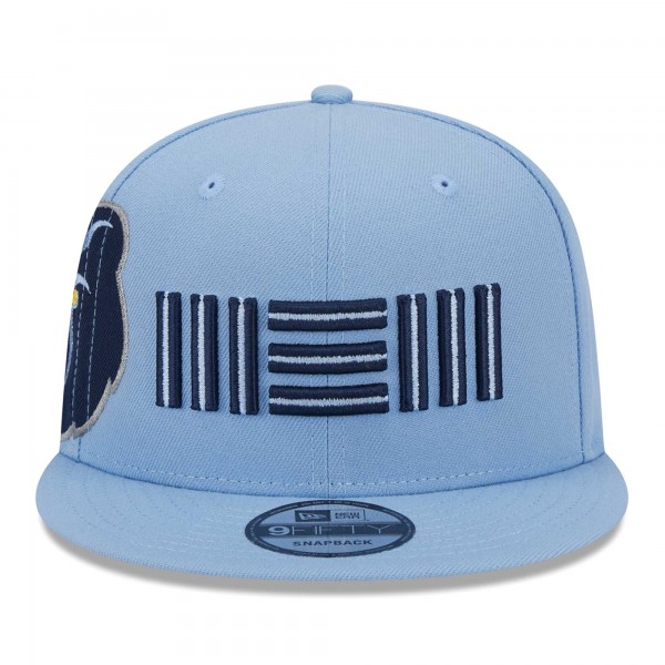 Бейсболка Memphis Grizzlies New Era Side Logo 9FIFTY  - Light Blue