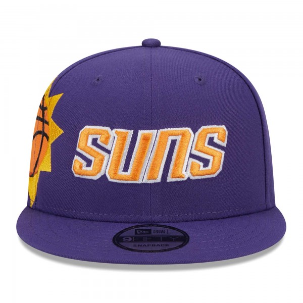 Бейсболка Phoenix Suns New Era Purple Side Logo 9FIFTY