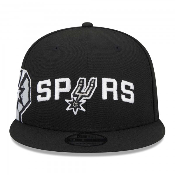 Бейсболка San Antonio Spurs New Era Side Logo 9FIFTY  - Black