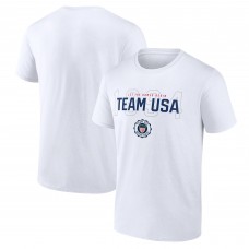 Футболка Team USA Fanatics Bold Outline - White